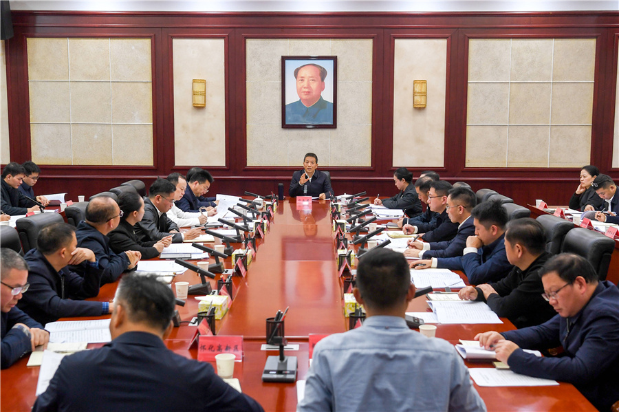 許忠建主持召開市委“十五五”規(guī)劃《建議》起草工作專題會議